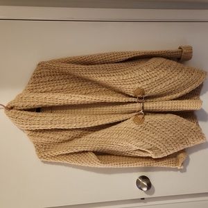 Tan cardigan
